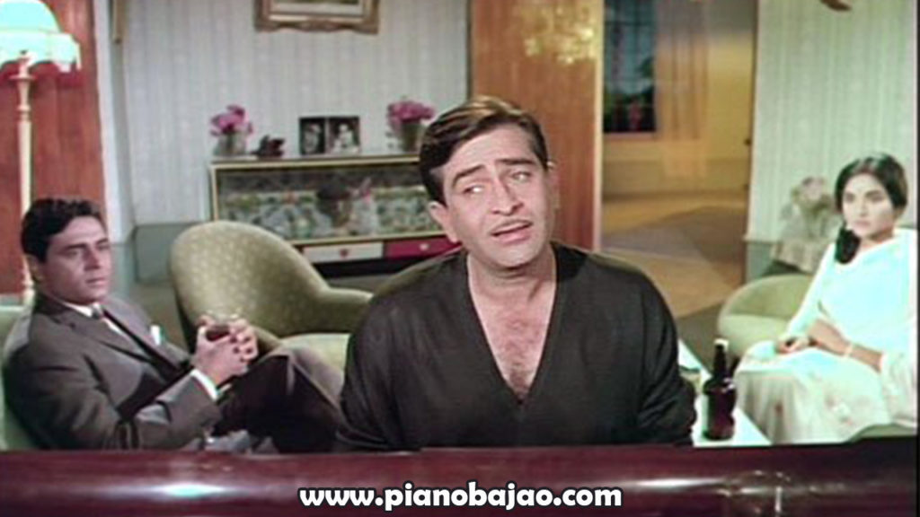 Dost Dost Na Raha Piano Notes | Sangam (1964)