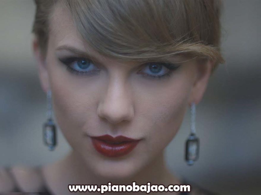 Blank Space Piano Notes