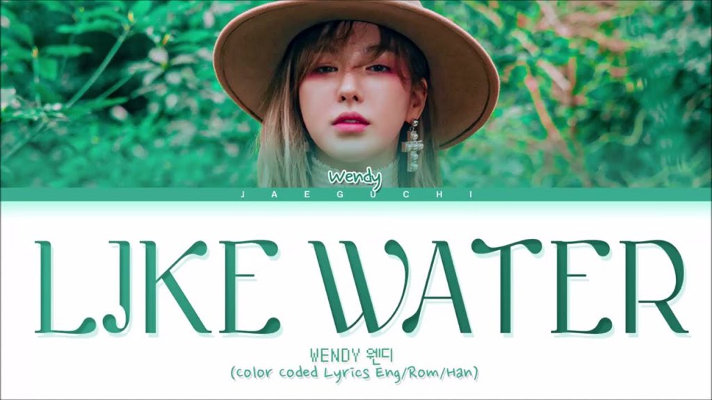 Like Water Piano Notes Wendy
